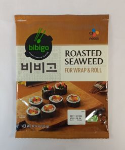 ALGUE TOREFIEE BIBIGO 10f 50/22g CJ #809591 roasted seaweed FR 01.25*