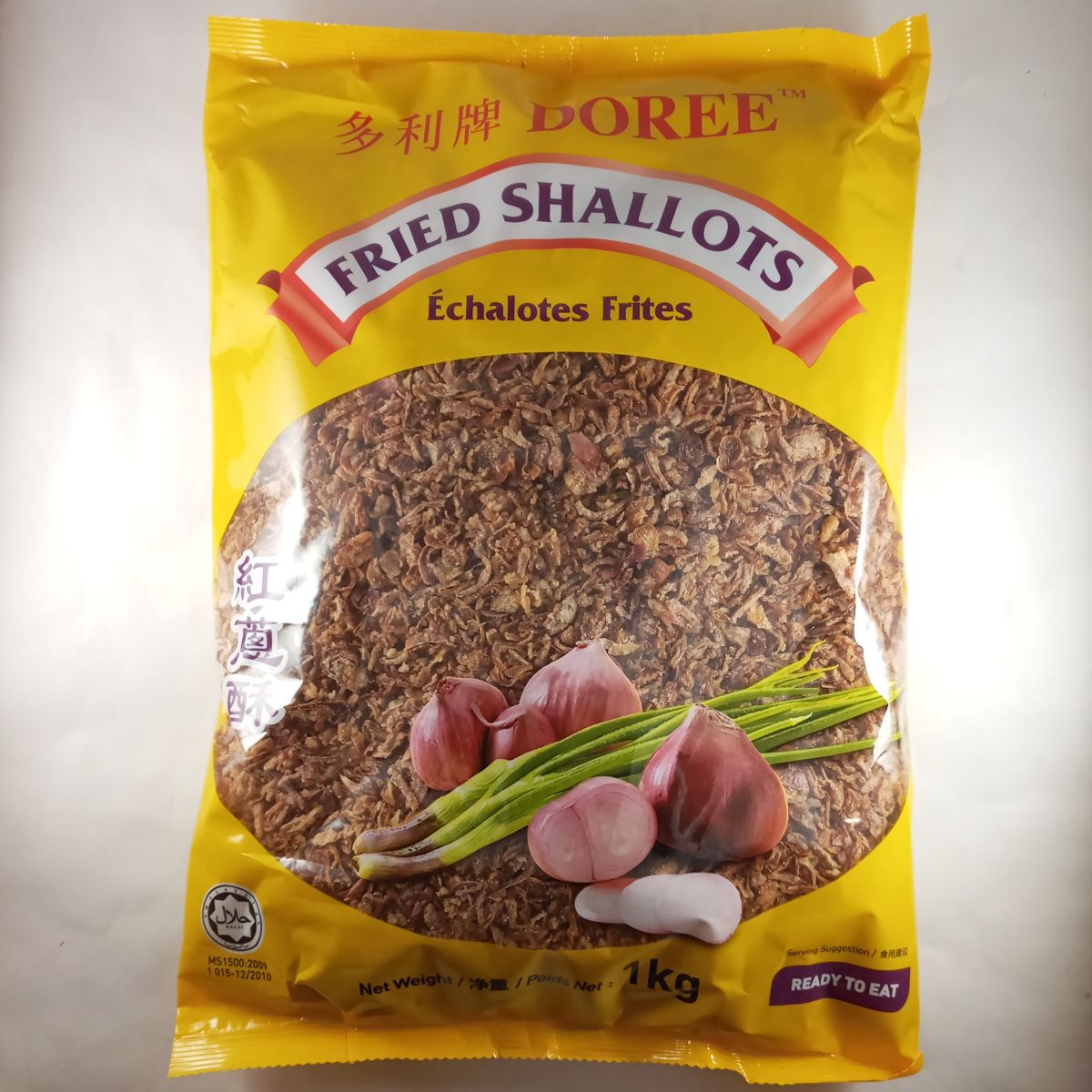 ECHALOTTE FRIT 10/1kg DOREE fried shallots DOR0003 03.25 *