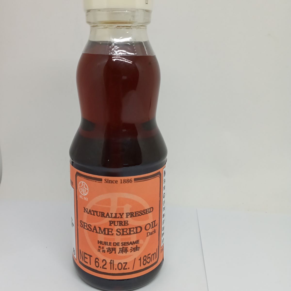 HUILE DE SESAME PURE 2/12/185ml KUKI 34961 dark sesame oil *RUP4.25 *
