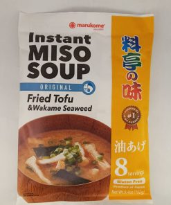 SOUPE MISO INST WAKAME&TOFU FRIT 10/152g MARUKOME YJMSI05 FR 01.25*