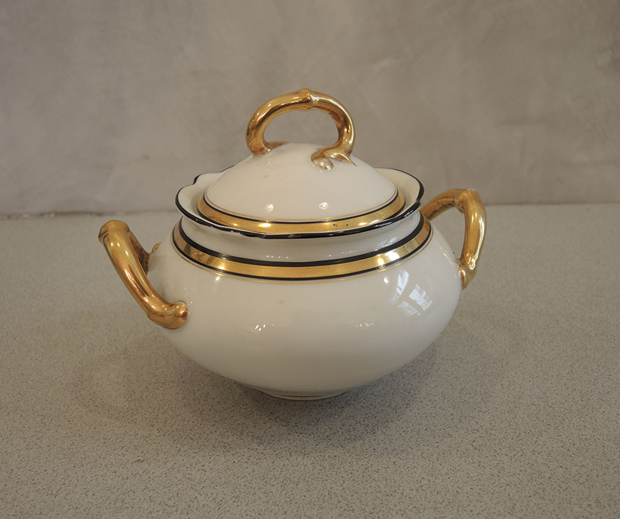 Ancienne Partie de Service à Café en Porcelaine 13 pcs – Image 7