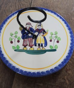 Ancien Plateau / Présentoir à Fromages / Gâteaux En Céramique LE HAVRE