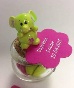 Sujet Eléphant – Vert anis