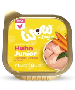 WOW pâtée chien junior poulet